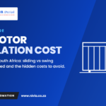 Gate motor installation cost guide South Africa 2026 – Nivia Automation